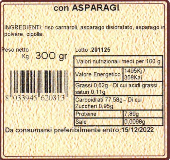 Riso superfino arborio 500gr